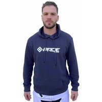Hoodie Pride Racing Logo Heather Asphalt
