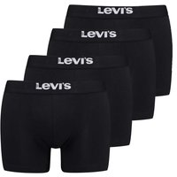 Boxershort Herren 4er Pack Stretch-SOLID BASIC BOXER BRIEF ORG CO 4P ECOM