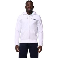 Leone Basic Herren-Hoodie ohne Sweatshirt mit Reißverschluss