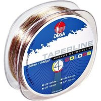 Dega Schlagschnur Taper Line 4-color 0,28-0,60mm 220m