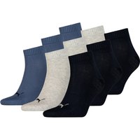 9 Paar Puma Unisex Quarter Socken Sneaker Gr. 35 - 49  für Damen Herren Füßlinge