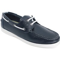 Bootsschuhe Damen Cannon Marineblau Leder