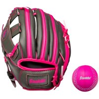 Franklin 22703 Graphit/Pink 9,5 Zoll mit Ball Fang Links