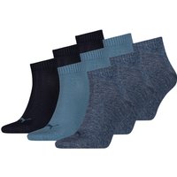 9 Paar Puma Unisex Quarter Socken Sneaker Gr. 35 - 49  für Damen Herren Füßlinge