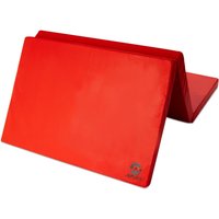 Turnmatte 210 x 100 x 8 cm rot Weichbodenmatte klappbar Jeflex