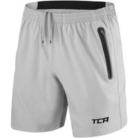 Herren Elite Tech Leichte Laufhose - Gymshorts mit Reißverschlusstaschen
