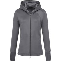 Damen-Sweatshirt Reiten Full Zip Kapuze Euro-Star Giulia