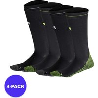 Xtreme – Lauf-/Kompressionssocken – 4er-Pack – Schwarz Lauf-Kompressionssocken