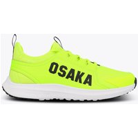 Osaka Kinder Feldhockeyschuhe Furo Play | Fluoreszierendes Limettengrün