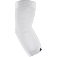Ellenbogen Bandage Sports Compression Elbow Support white