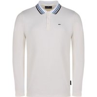 Daniel Springs Thermo Langarm Polo offwhite