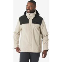 3-in-1-Jacke Herren bis 0 °C wasserdicht - NH100 beige