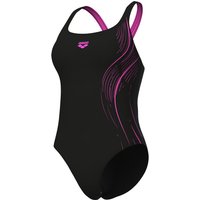 Arena - Scratch Control Pro Back Bustier Badeanzug Damen schwarz