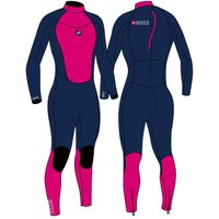 3/2 Pioneer - Reißverschluss Dos Langarm Neoprenanzug Surfen Mädchen
