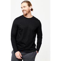 Langarmshirt Herren - 100 schwarz