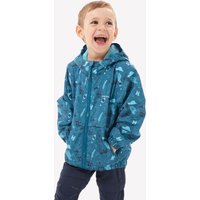 Wanderjacke Kleinkinder Gr. 92–116 wasserdicht - MH500 Kid blau