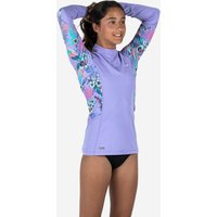 UV-Shirt langarm Mädchen UV-Schutz 50+ 500 Orchid violett