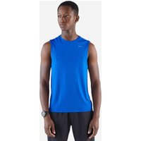 Lauf-Tanktop ohne Seitennähte - 500 Komfort indigoblau