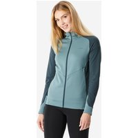 Fleecejacke Damen leicht Wandern - MH520 blau