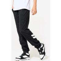 Jogginghose Kinder Baumwolle Regular ‒ 100 dunkelgrau meliert