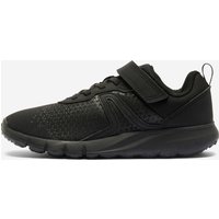 Sportschuhe Kinder Klettverschluss leicht - Soft 140 schwarz