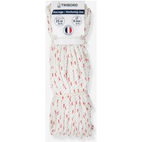 Ankerleine Boot 8 mm × 25 m weiß