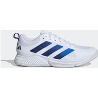 Damen/Herren Handballschuhe - ADIDAS Court Team Bounce weiß/blau