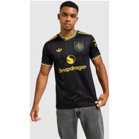 adidas Originals Manchester United 25/26 Ausweichtrikot Authentic - Herren, Schwarz