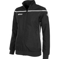 Leichte Damen Varsity Jacke in Schwarz und Weiß