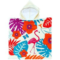 Poncho Kinder Mikrofaser Mehrfarbig 60x60 250g/m² - Poncho Lindy