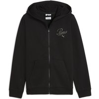 Essentials Script Kapuzenjacke Mädchen PUMA