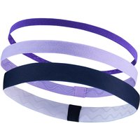 Haarband Damen elastisch 3er-Set - lila