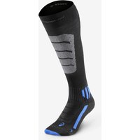 Skisocken Erwachsene Wolle sehr atmungsaktiv - Xsocks 900 schwarz