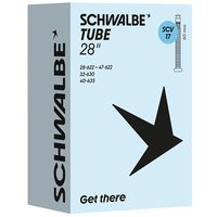 Schwalbe Fahrradschlauch SCV 17 27/28 x 1.10-1.75 Zoll 28/47-622/635 Click Valve 60mm Ventil