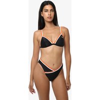 Schwarze Damen-Badehose aus Synthetik