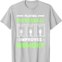 Men's Pickleball Jersey Pickleball Badminton Tennis Suit Quick-Drying Round Neck Short-Sleeved Sportswear