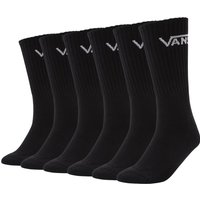 6 Paar Vans Classic Crew Sportsocken Tennis Socken VN000 QCB