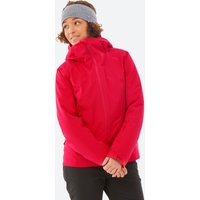 Skijacke Damen warm und wasserdicht - 500 rot