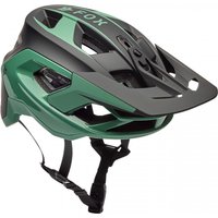 Fox SPEEDFRAME PRO DEFY CE MTB-Helm Pine Größe L 59-63cm - MIPS, Fidlock-Verschluss, verstellbares Visier, optimierte Belüftung, Trail-Helm
