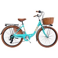 Stadtfahrrad Dolce Vita by Canellini VENERE 26" mit Korb - Tiffany