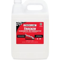 Finish Line Trockenschmiermittel 3,78L Kanister - Trocken Kettenöl mit Teflon für saubere, effiziente Schmierung Fahrradantrieb