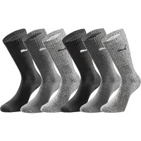SOCKEN Puma Crew Socks 6-pack, Mehrfarbig, Unisex