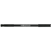 SKS Rahmenpumpe VX Kompressor schwarz, Länge 4, 510-560 mm, mit DUO-Kopf für Dunlop-, Sclaverand- und Autoventile, max. 6 bar, ideal für unterwegs