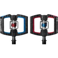 Crankbrothers Mallet DH Klick-Pedal Super Bruni Edition schwarz-rot-blau