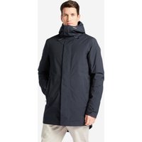 Segeljacke Herren warm wasserdicht winddicht 500 dunkelgrau
