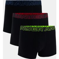 Boxershort Herren 3er Pack Figurbetont-UA PERFORMANCE COTTON - SOLID 3 IN 3PK