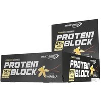 Best Body Nutrition BBN Hardcore Protein Block (15x90g) Vanilla - Riegel