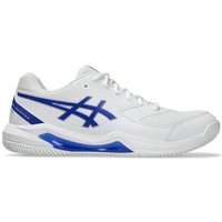 Tennis Padelschuhe Herren - ASICS Gel Dedicate 8  PADEL - White/Dark Cobalt
