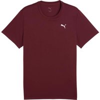 Puma - TAD Essential Poly Texture T-Shirt Herren ruby shimmer