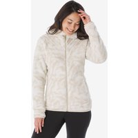 Fleecejacke Damen warm Winterwandern - NH500 beige